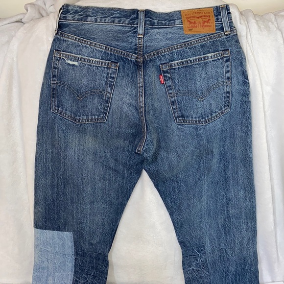 Levi’s | 501 Ragged Lands Cropped sz 27 - Picture 7 of 16
